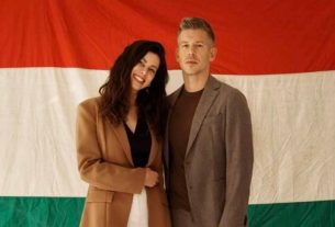 Magyar Péter és barátnője-asszisztense, Ili