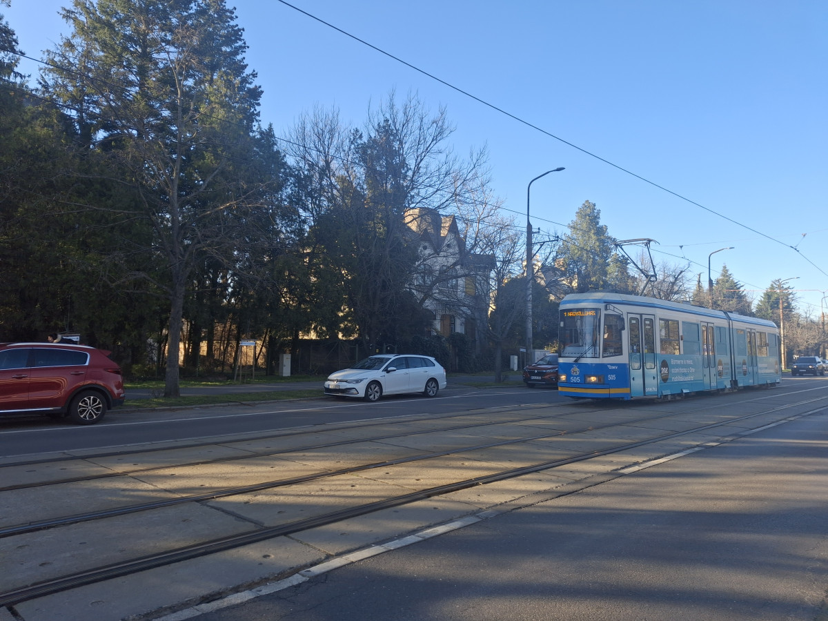 Villamos Debrecenben