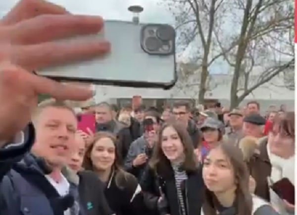 Magyar Péter Berettyóújfaluban