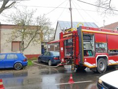 Tűz Debrecenben, a Nyíl utcán