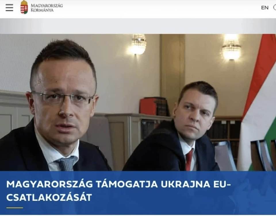 Szijjártó Péter Ukrajna felvételét követelte az Uniótól