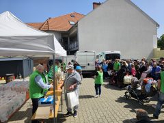 A Magyar Református Szeretetszolgálat adományosztása Debrecenben