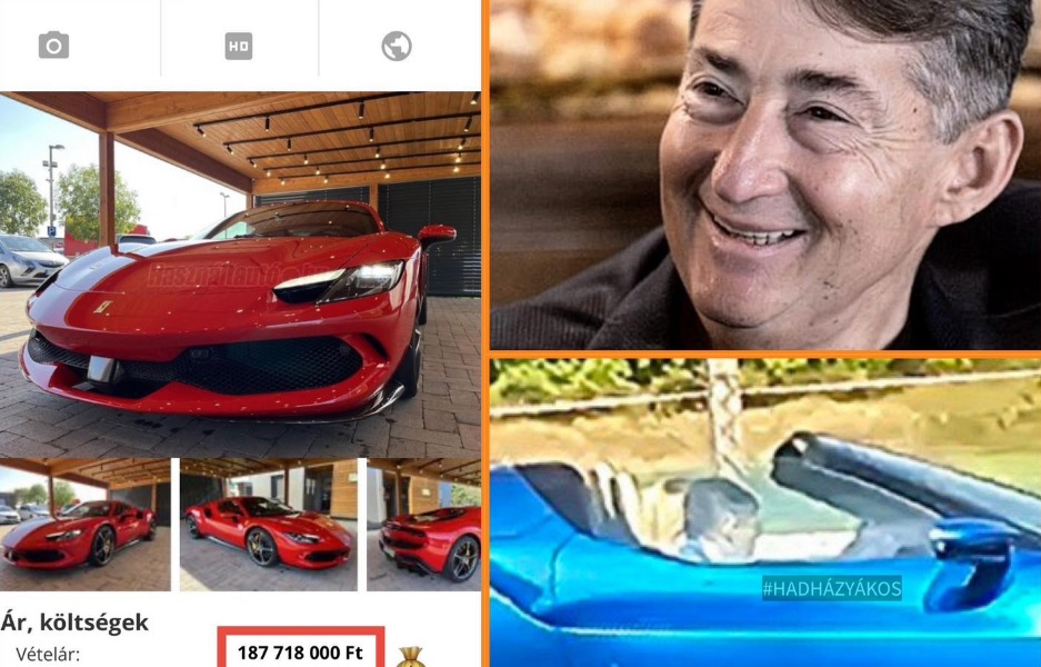 Mészáros Lőrinc Ferrariban