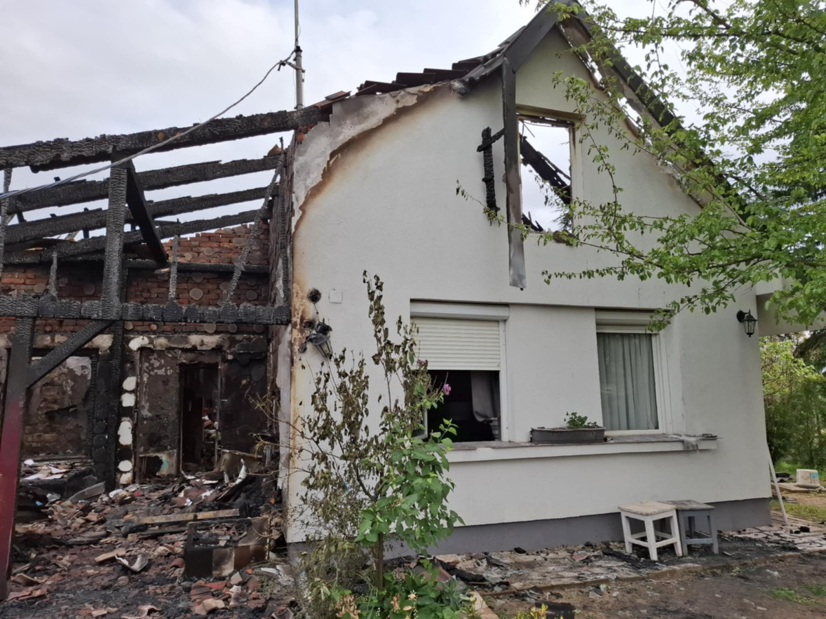 Tűz Debrecenben - hajszálon múlt a tragédia