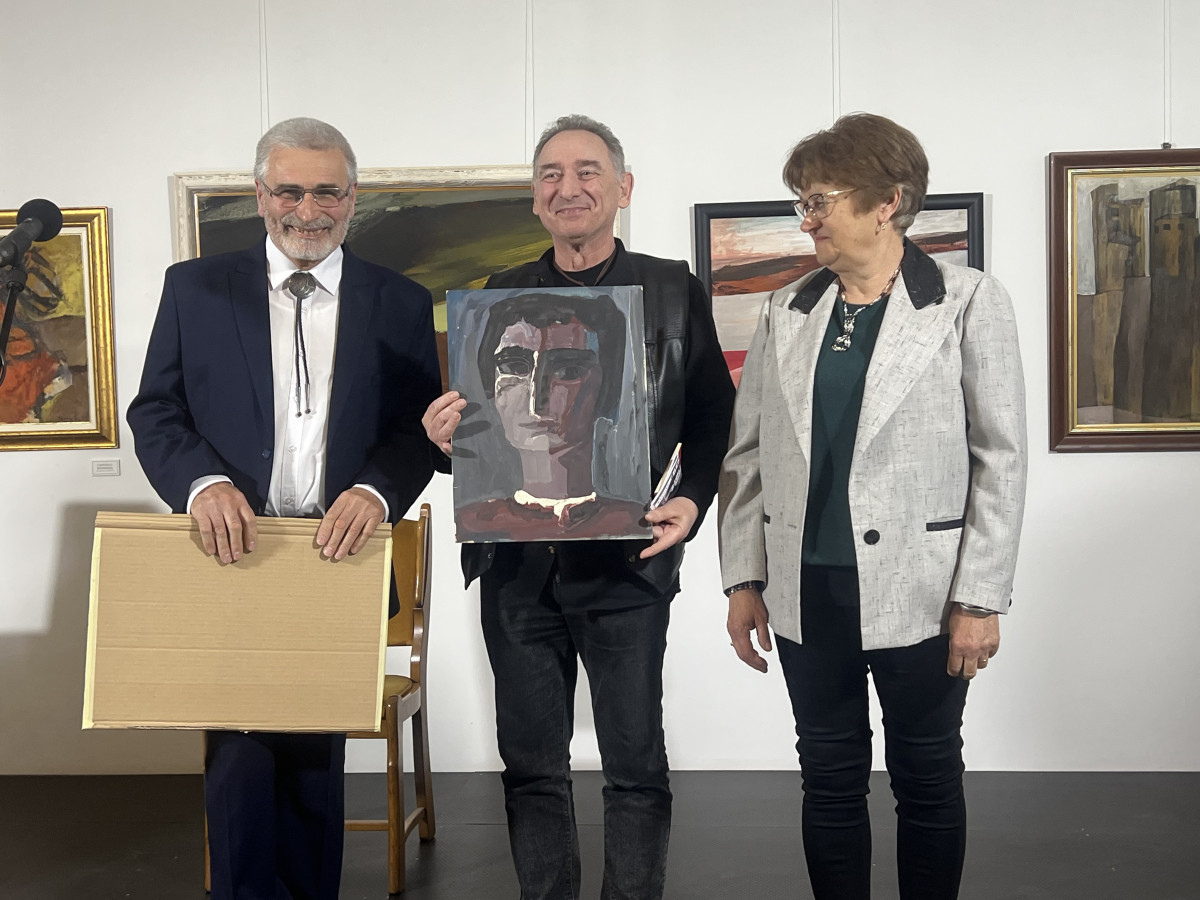 Bényi Árpád kiállítása Debrecenben, a Partium Házban