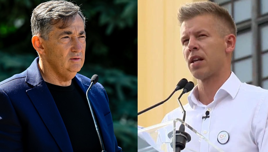 Magyar Péter és Mészáros Lőrinc
