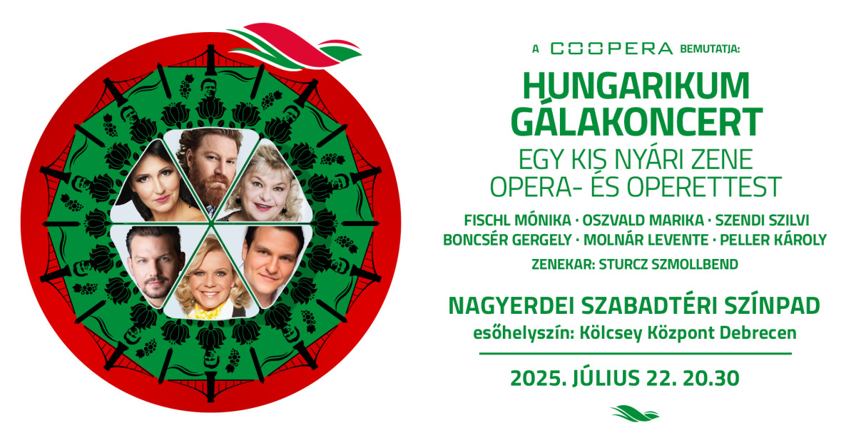 Hungarikum gálakoncert Debrecenben