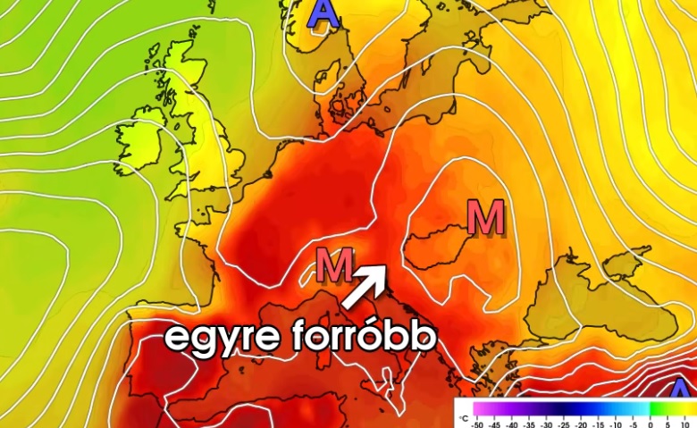 Időjárás: jön a hőség