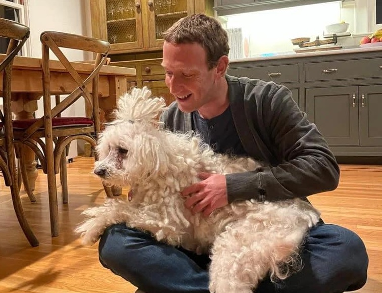 Elpusztult Mark Zuckerberg kutyája