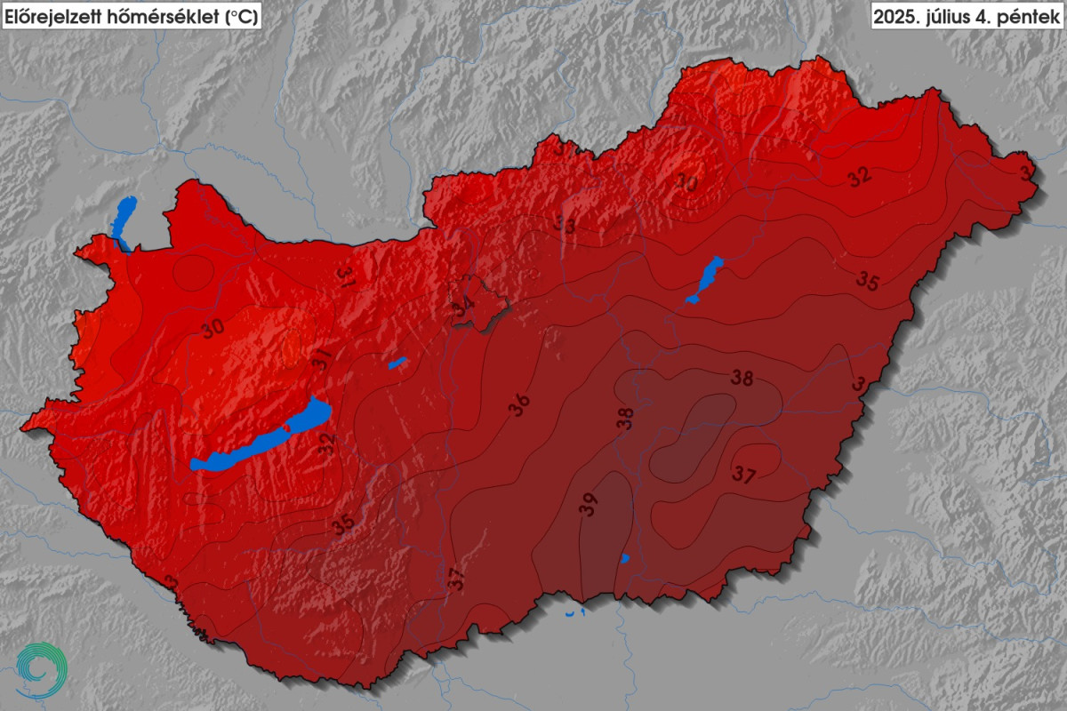 Lesz eső? Széteső hidegfront enyhítheti az űrből is látszódó magyarországi aszályt