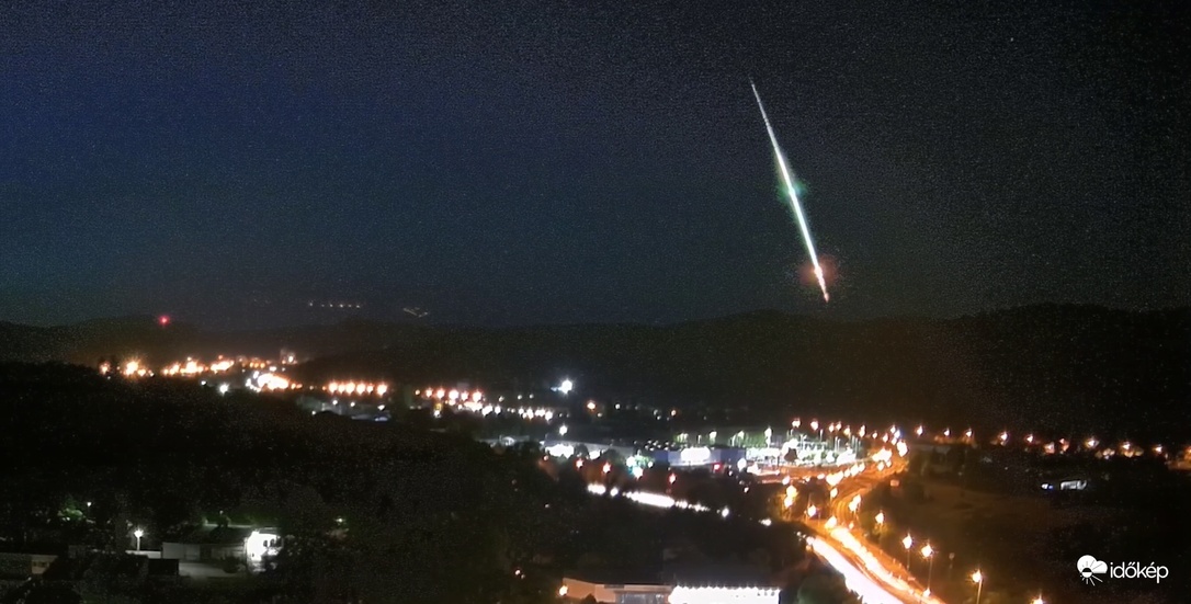 Tűzgömb a magyar égen