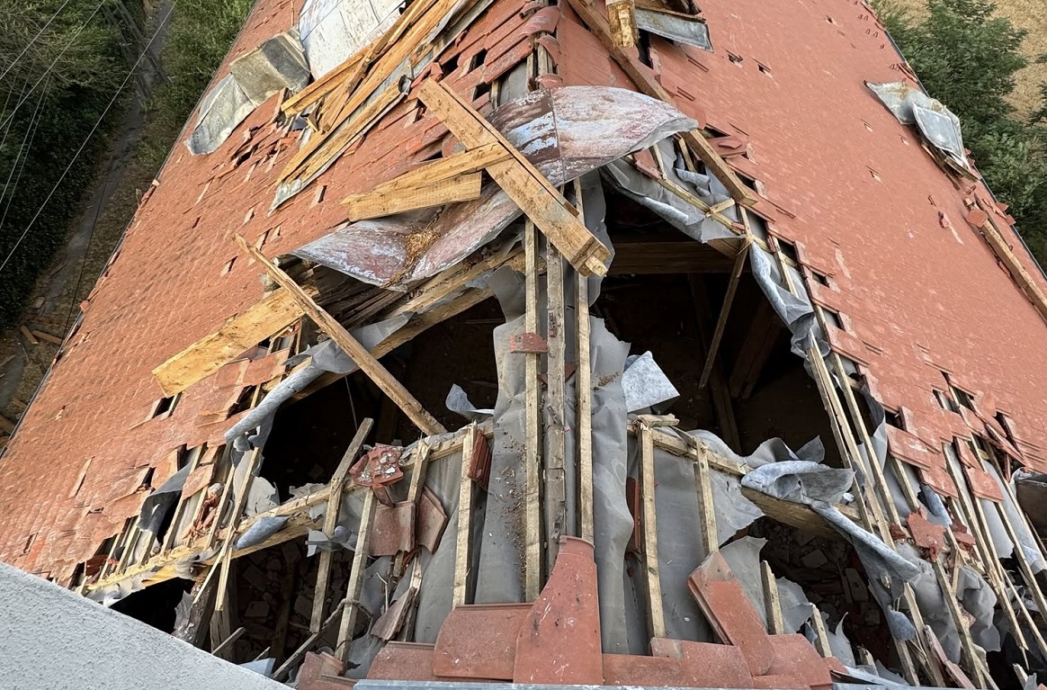 Sápi templom viharkár