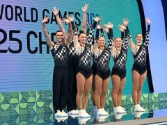 Aranyérmes a magyar aerodance-csoport a Világjátékokon