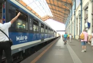 Lemaradt két kocsi a Tokaj Intercityről