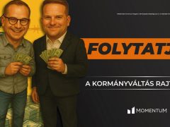Momentum óriásplakát-kampány
