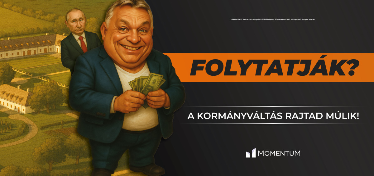 Momentum óriásplakát-kampány