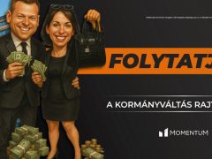 Momentum óriásplakát-kampány
