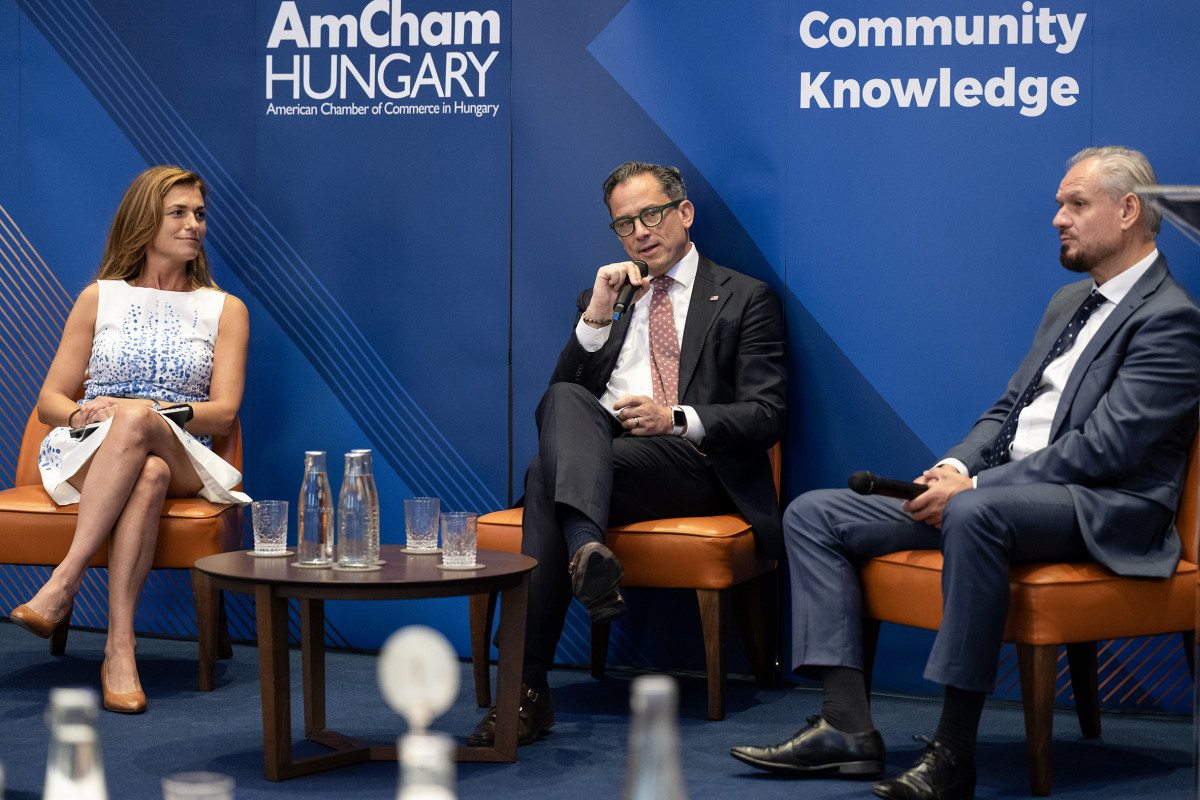 Varga Judit az AmCham Hungary éves fórumán