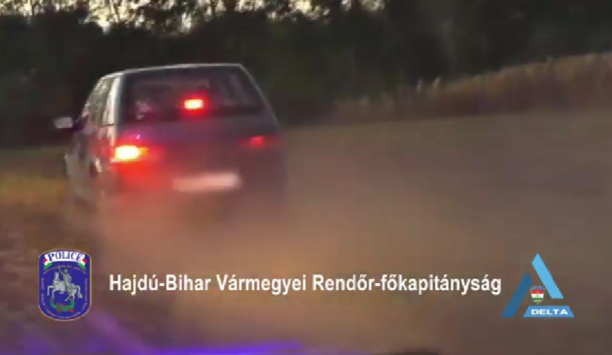 Kilométereken keresztül száguldva menekült, de végül elfogták a hajdúszoboszlói rendőrök