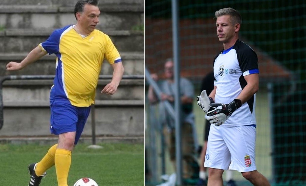 Magyar Péter Orbán Viktor foci