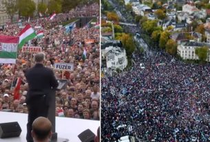 Békemenet létszáma és Nemzeti Menet létszáma