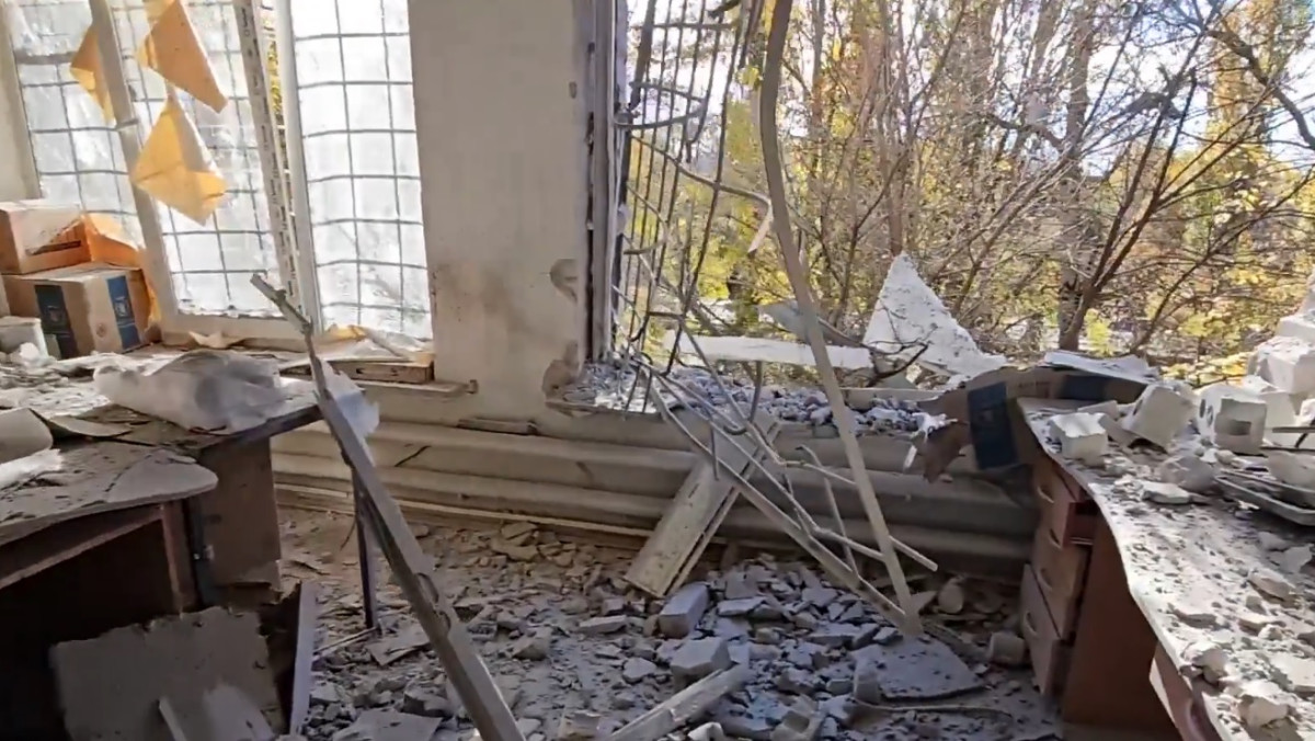 Gyerekkórházra mértek csapást az oroszok Ukrajnában