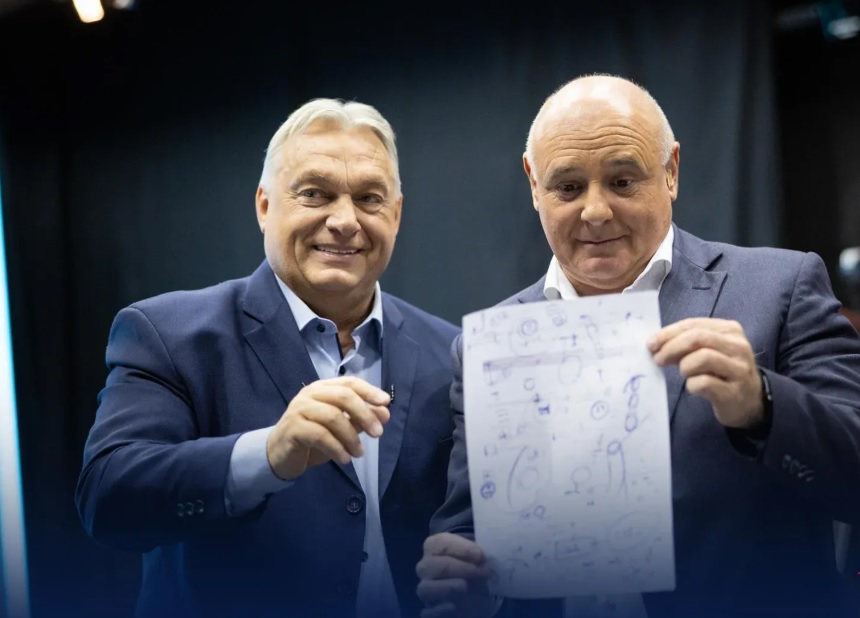 Orbán Viktor ezért rajzolgat furcsa ábrákat interjú közben