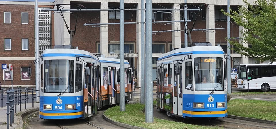 KCSV villamos Debrecenben