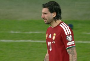 Szoboszlai Dominik a Magyarország-Írország meccs után