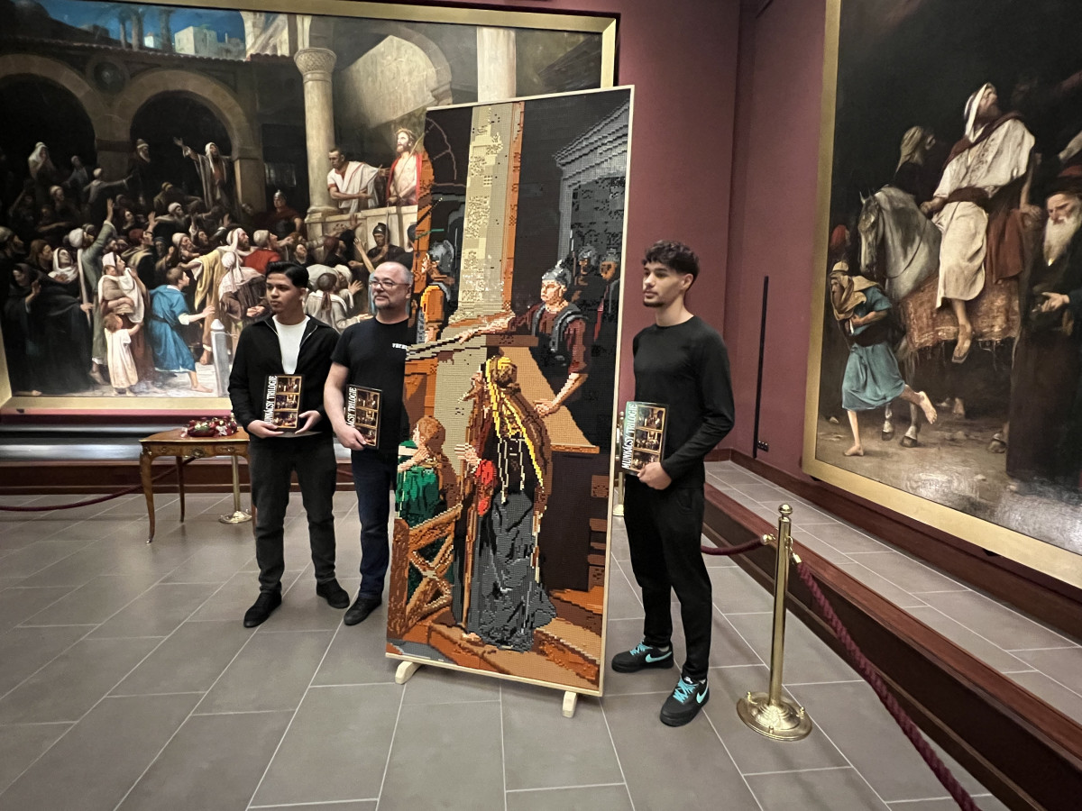 LEGO kockákból építik meg az Ecce Homót Debrecenben