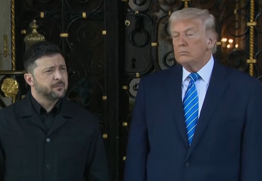 Donald Trump és Volodimir Zelenszkij találkozója