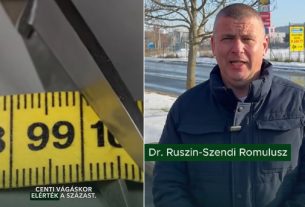 Ruszin-Szendi Romulusz már vágja a centit