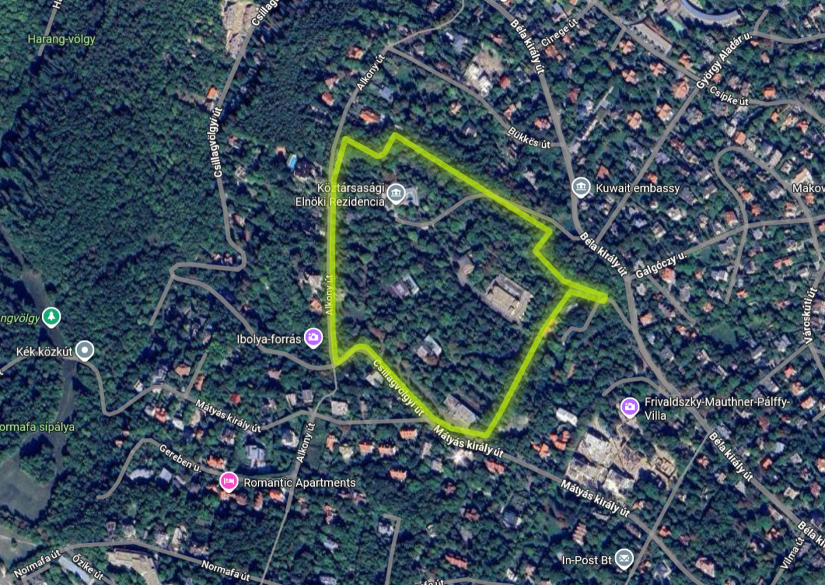 Eladó a volt köztársasági elnöki rezidencia