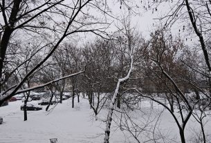 Havas tél Debrecenben