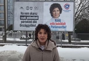 DK plakátkampány Dobrev Klárával