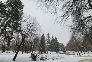 Hideg, tél Debrecen