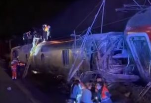 Vonatbaleset Spanyolországban