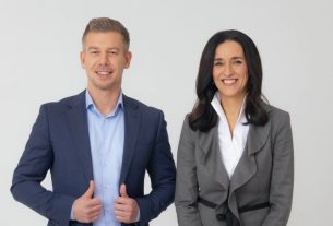 Orbán Anita és Magyar Péter