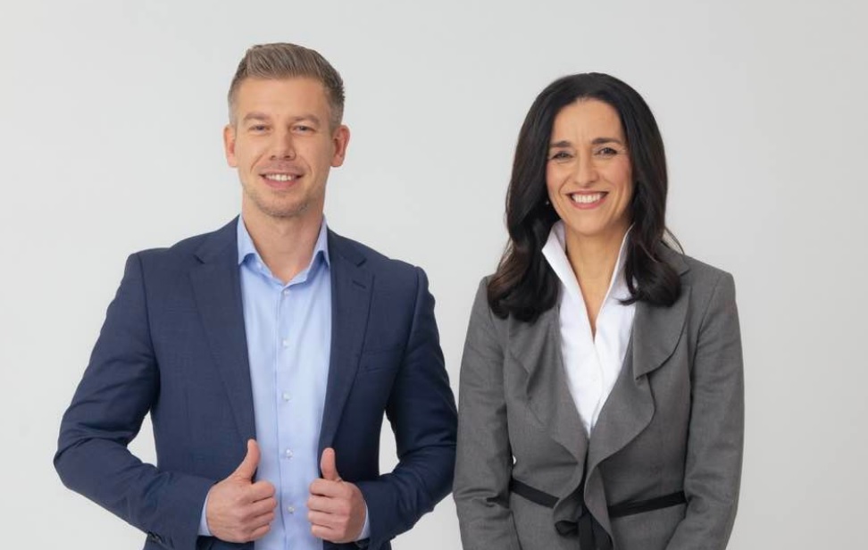 Orbán Anita és Magyar Péter