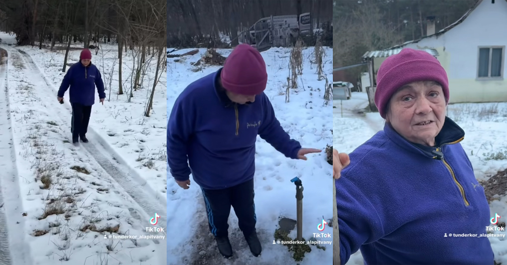 Emberfeletti erővel küzd egy idős asszony Debrecen külterületén a túlélésért