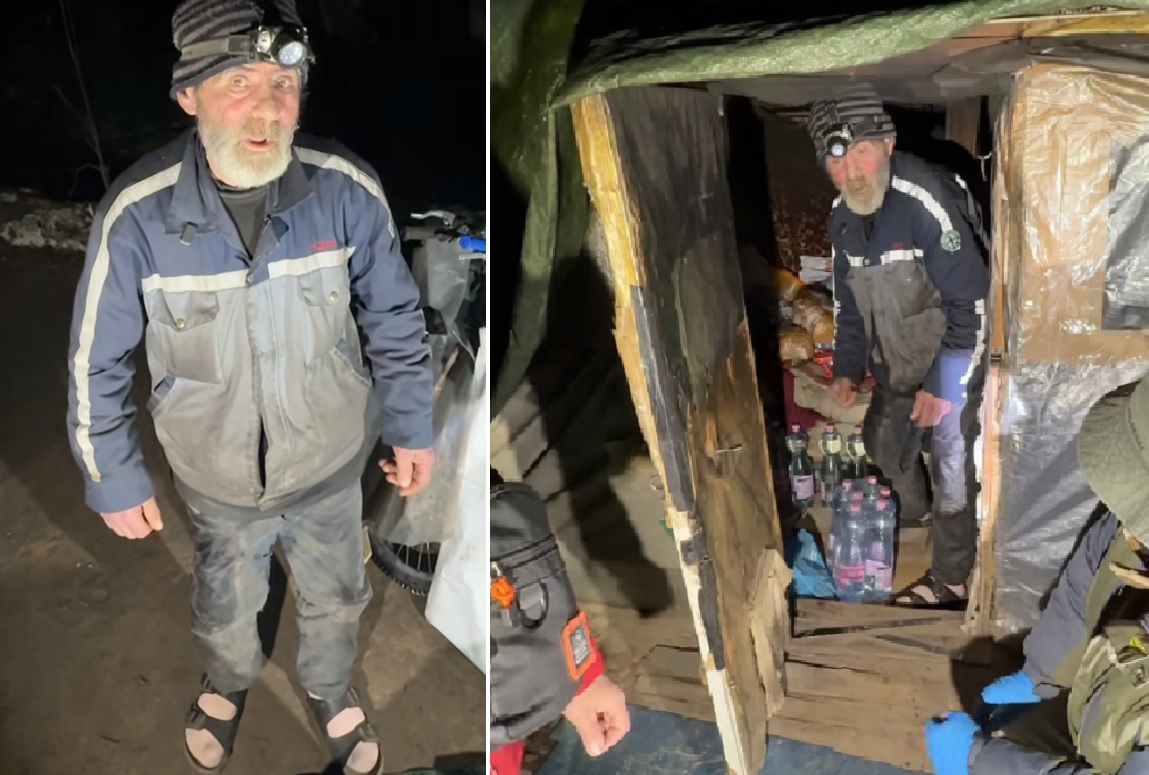 Imre Debrecen közeli erdőben él