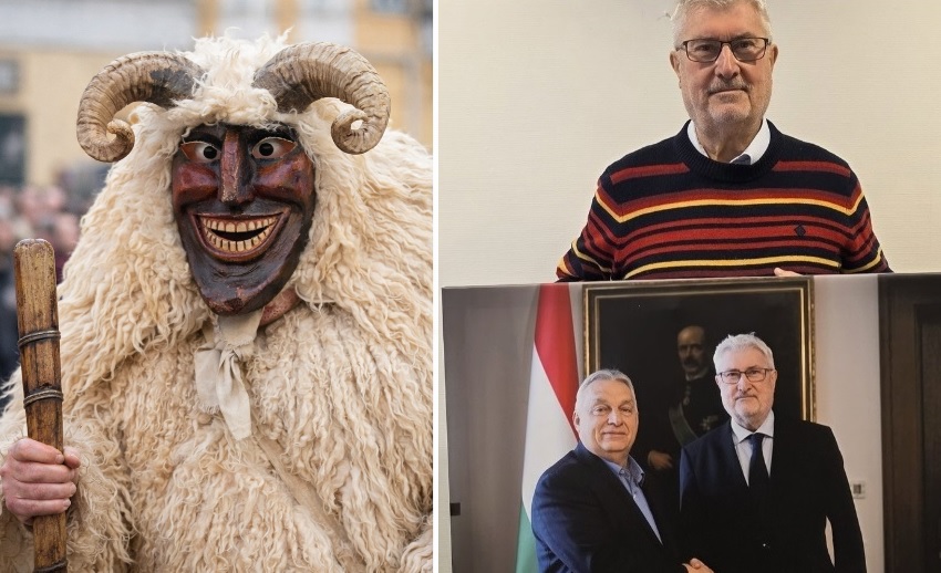 Vitányi István, busójárás - így tepertőfesztiváloznak a mikepércsiek