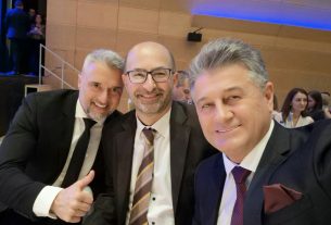 Tasó László is részt vett a reformátusok jótékonysági bálján Debrecenben