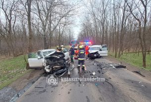 Baleset történt Debrecen és Hosszúpályi között, lezárták az utat