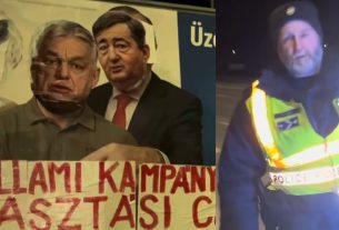 Plakátrongálás Pécsen