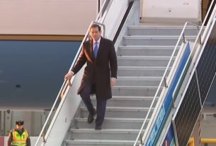 Magyarországra érkezett Marco Rubio, az Egyesült Államok külügyminisztere