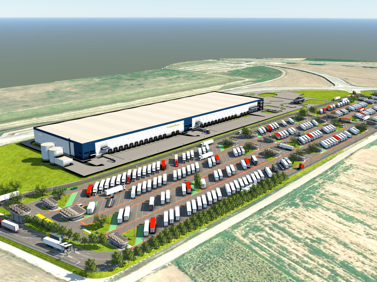 Látványtervek: ilyen lesz a debreceni logisztikai és kamionterminál