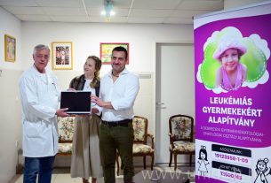 Tenki Réka és Csányi Sándor is támogatják a debreceni gyerekek gyógyulását