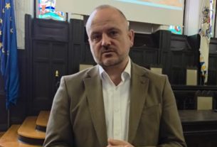 Kosztin Mihály, Vámospércs polgármestere