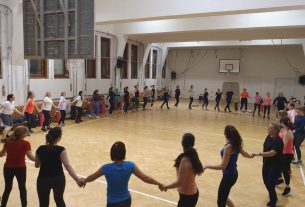 Teltházasok a Mozdulj, Debrecen! program órái a Svetitsben